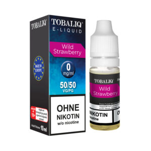 TOBALIQ E-Liquid - 0mg Nikotin - Wild Strawberry