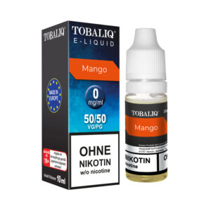 TOBALIQ E-Liquid - 0mg Nikotin - Mango