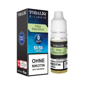 TOBALIQ E-Liquid - 0mg Nikotin - Max Menthol