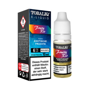 TOBALIQ E-Liquid - 6mg Nikotin - Fruity Rio