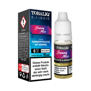 TOBALIQ E-Liquid - 6mg Nikotin - Sunny Mix