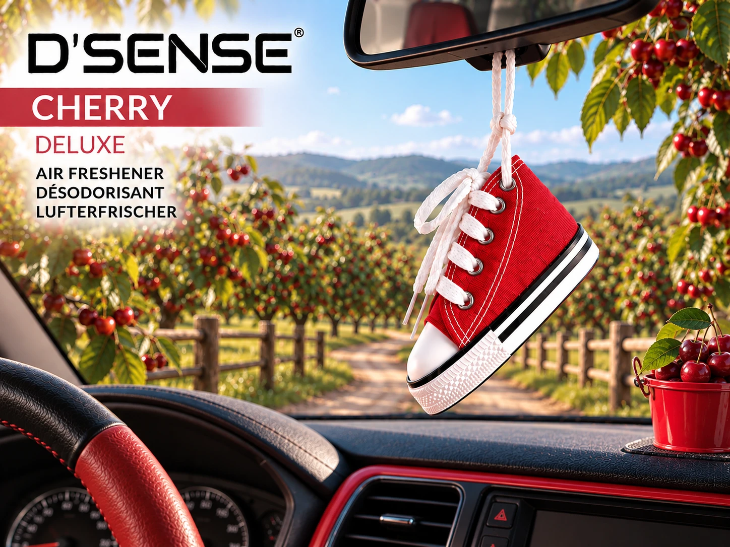 Cherry Lufterfrischer Sneaker