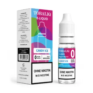 TOBALIQ E-Liquid - 0mg Nikotin - Candy Ice