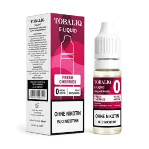 TOBALIQ E-Liquid - 0mg Nikotin - Fresh Cherries