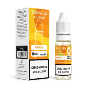 TOBALIQ E-Liquid - 0mg Nikotin - Mango