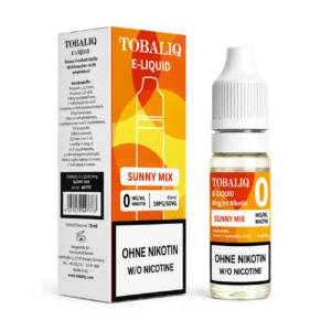 TOBALIQ E-Liquid - 0mg Nikotin - Sunny Mix