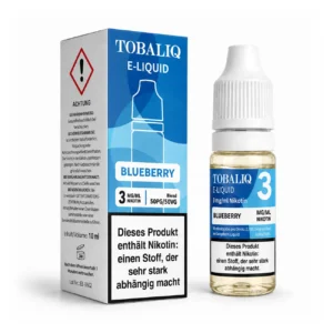 TOBALIQ E-Liquid - 3mg Nikotin - Blueberry