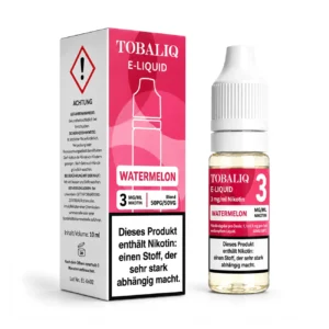 TOBALIQ E-Liquid - 3mg Nikotin - Watermelon