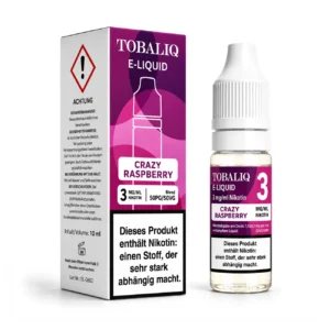 TOBALIQ E-Liquid - 3mg Nikotin - Crazy Raspberry