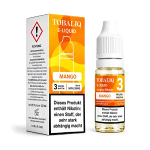 TOBALIQ E-Liquid - 3mg Nikotin - Mango