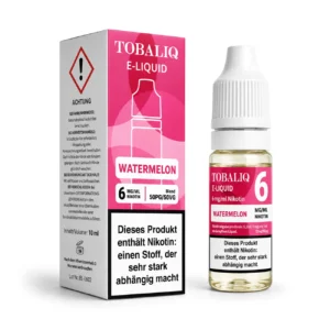 TOBALIQ E-Liquid - 6mg Nikotin - Watermelon