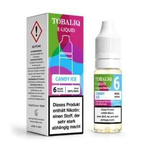 TOBALIQ E-Liquid - 6mg Nikotin - Candy Ice