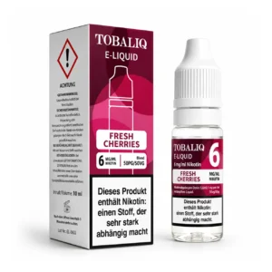 TOBALIQ E-Liquid - 6mg Nikotin - Fresh Cherries