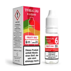 TOBALIQ E-Liquid - 6mg Nikotin - Fruity Rio