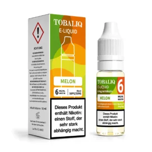 TOBALIQ E-Liquid - 6mg Nikotin - Melon