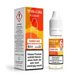 TOBALIQ E-Liquid - 6mg Nikotin - Sunny Mix