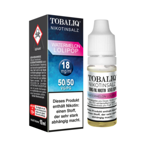 TOBALIQ E-Liquid Watermelon Lolipop, Nikotinsalz 18mg