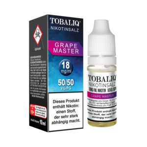 TOBALIQ E-Liquid Grape Master, Nikotinsalz 18mg