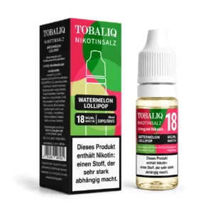 TOBALIQ E-Liquid Watermelon Lolipop, Nikotinsalz 18mg