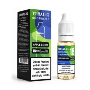 TOBALIQ E-Liquid Apple Berry, Nikotinsalz 18mg