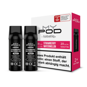TOBALIQ MyPOD - 20mg - 2er Pack (2x600 Züge) - Strawberry Watermelon