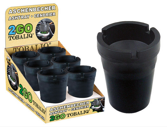 Aschenbecher, Black, Schwarz,