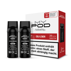 TOBALIQ MyPOD - 20mg - 2er Pack (2x600 Züge) - Cola Lemon