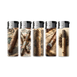TOBALIQ Motivfeuerzeug CIGARS