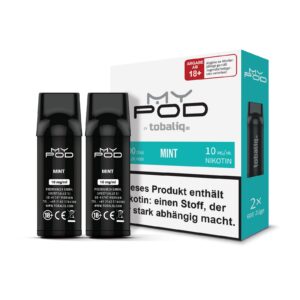TOBALIQ MyPOD - 10mg - 2er Pack (2x600 Züge) - Mint