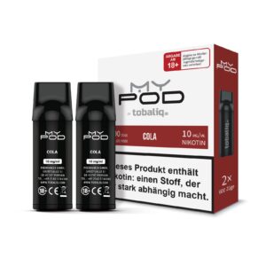 TOBALIQ MyPOD - 10mg - 2er Pack (2x600 Züge) - Cola