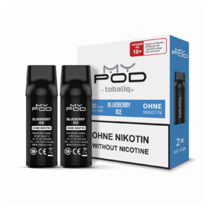 TOBALIQ MyPOD - 0mg - 2er Pack (2x600 Züge) - Blueberry Ice