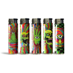 TOBALIQ 3D Metallic JET-Motivfeuerzeug PSY EYE