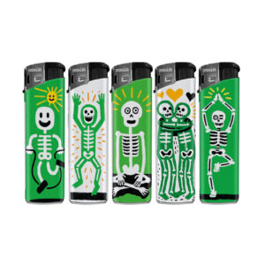 TOBALIQ Motivfeuerzeug Funny Bones