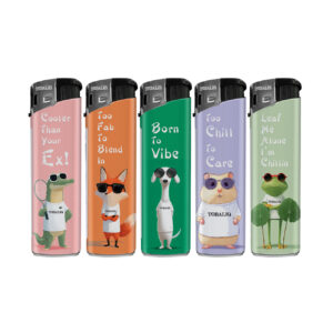 TOBALIQ Motivfeuerzeug The Chillers