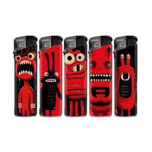 TOBALIQ Motivfeuerzeug Red Freak