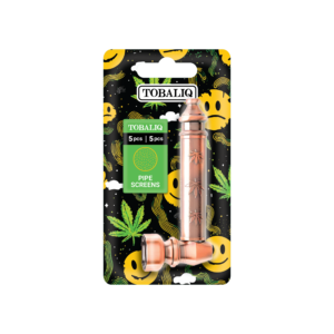 TOBALIQ PUFFY PIPE BRUSHED METAL+SCREENS,12er Display