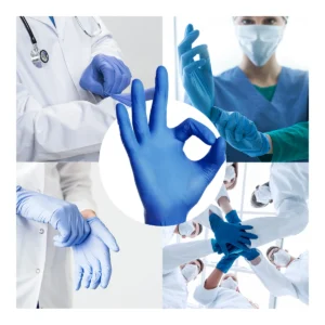 Nitril "XL" Handschuhe "NAMO MED", 100 St./Box, Dunkelblau