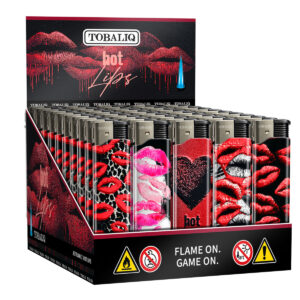 TOBALIQ, Jet Flame 3D Metallic, Feuerzeug, Jetflamme, Sturmfeuerzeug, nachfüllbar, Metalloptik, Piezo, Gasfeuerzeug, Qualität