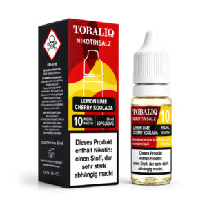 TOBALIQ E-Liquid 10 mg – Lemon Lime Cherry Koolada