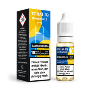TOBALIQ E-Liquid 10 mg – Banana Koolada