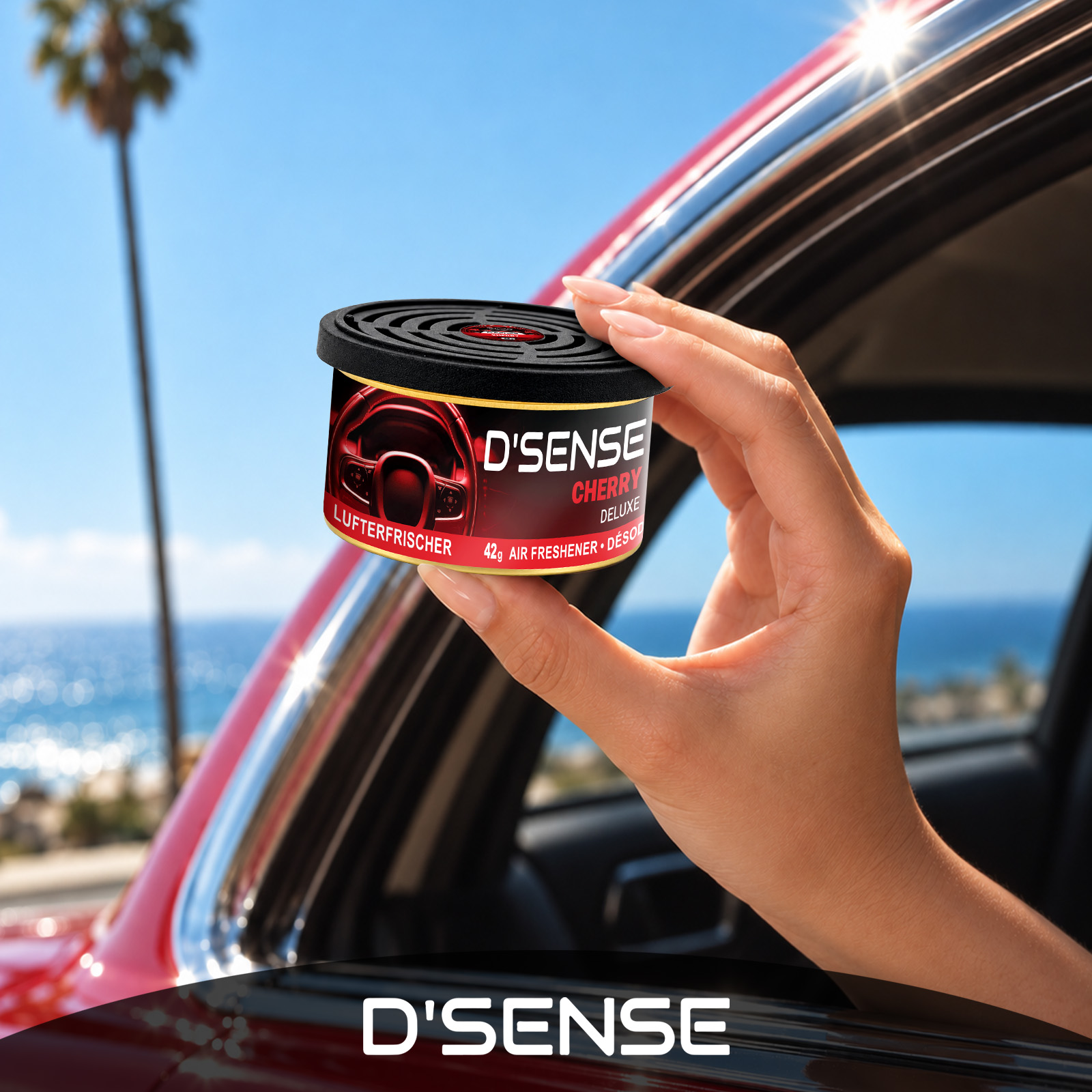 Lufterfrischer “Premium D’Sense” 42g – Cherry Lufterfrischer “Premium D’Sense” 42g – Cherry