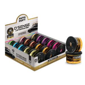 Lufterfrischer “Premium D’Sense” 42g – Green Tea Orange