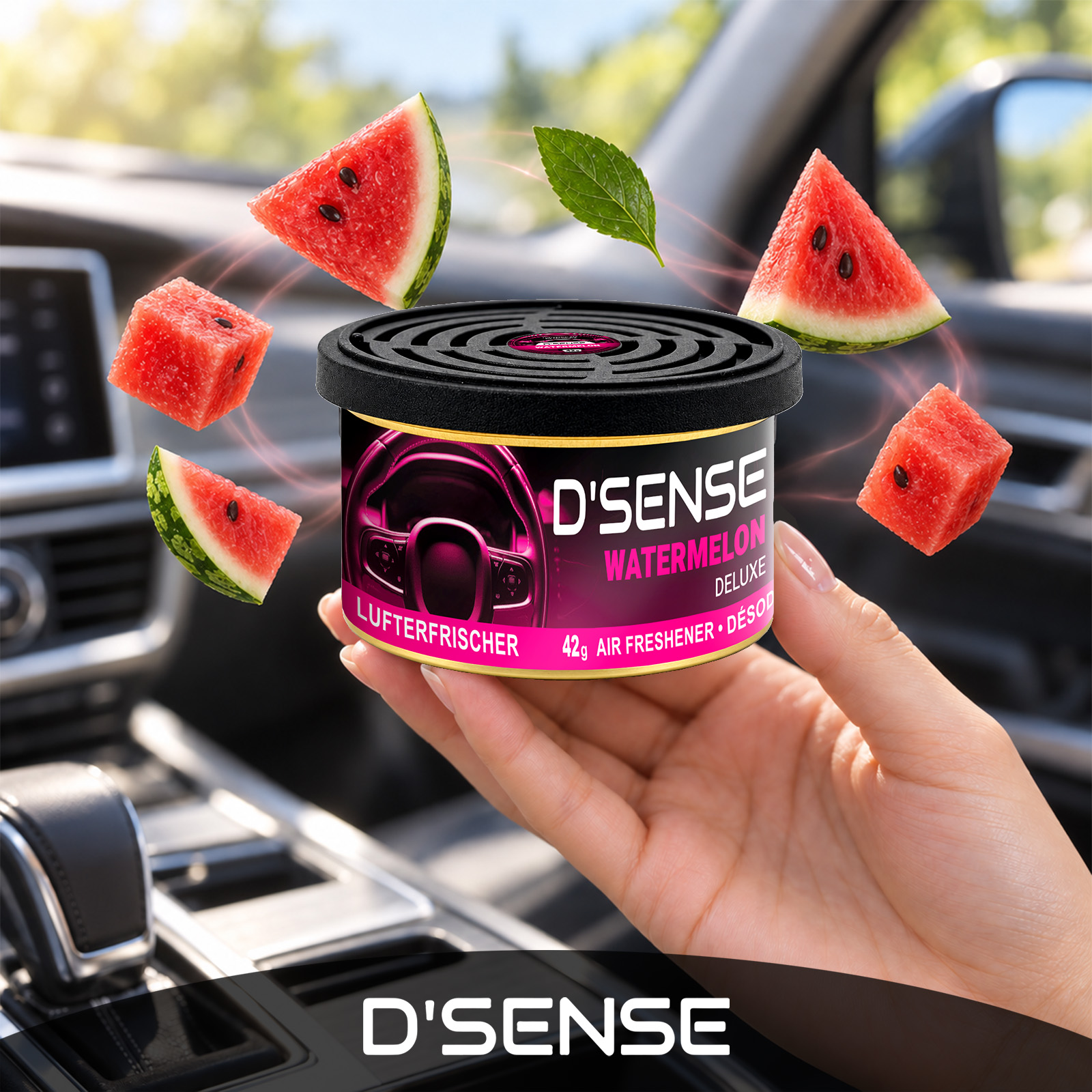 Lufterfrischer “Premium D’Sense” 42g – Watermelon Lufterfrischer “Premium D’Sense” 42g – Watermelon